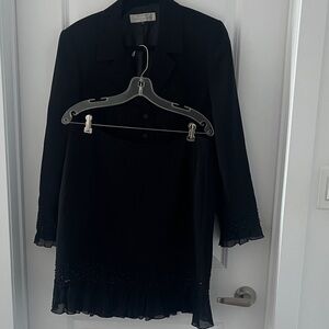 TAHARI x Arthur S. Levine Blazer and Skirt Set